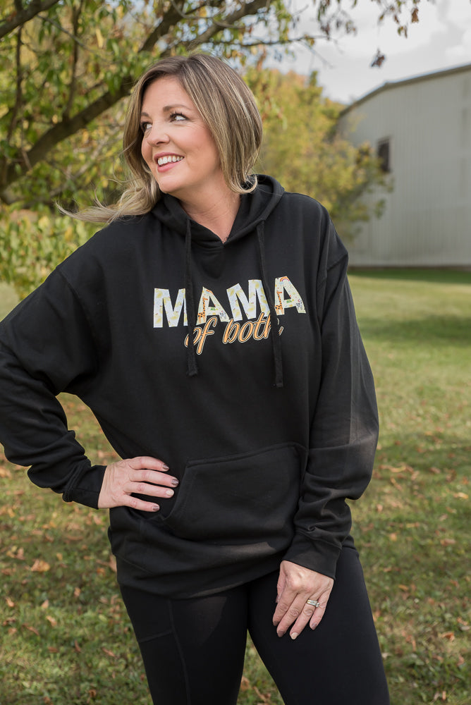 Mama of Both Graphic Hoodie