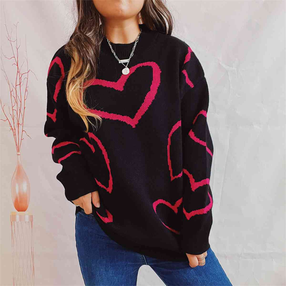 Cascading Love Sweater (4 colors)