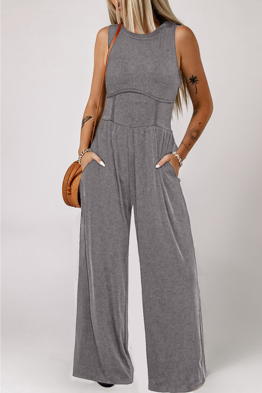 Keeping It Together Jumpsuit with Pockets