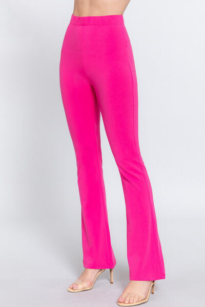 Standing Out Slim Flare Yoga Pants