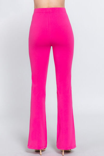 Standing Out Slim Flare Yoga Pants