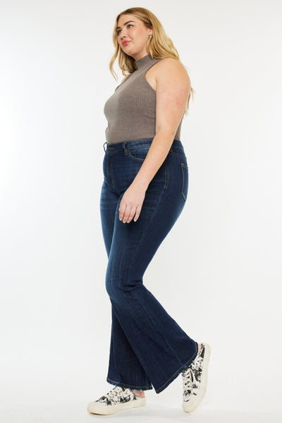 Kancan Korina Mid Rise Flare Jeans