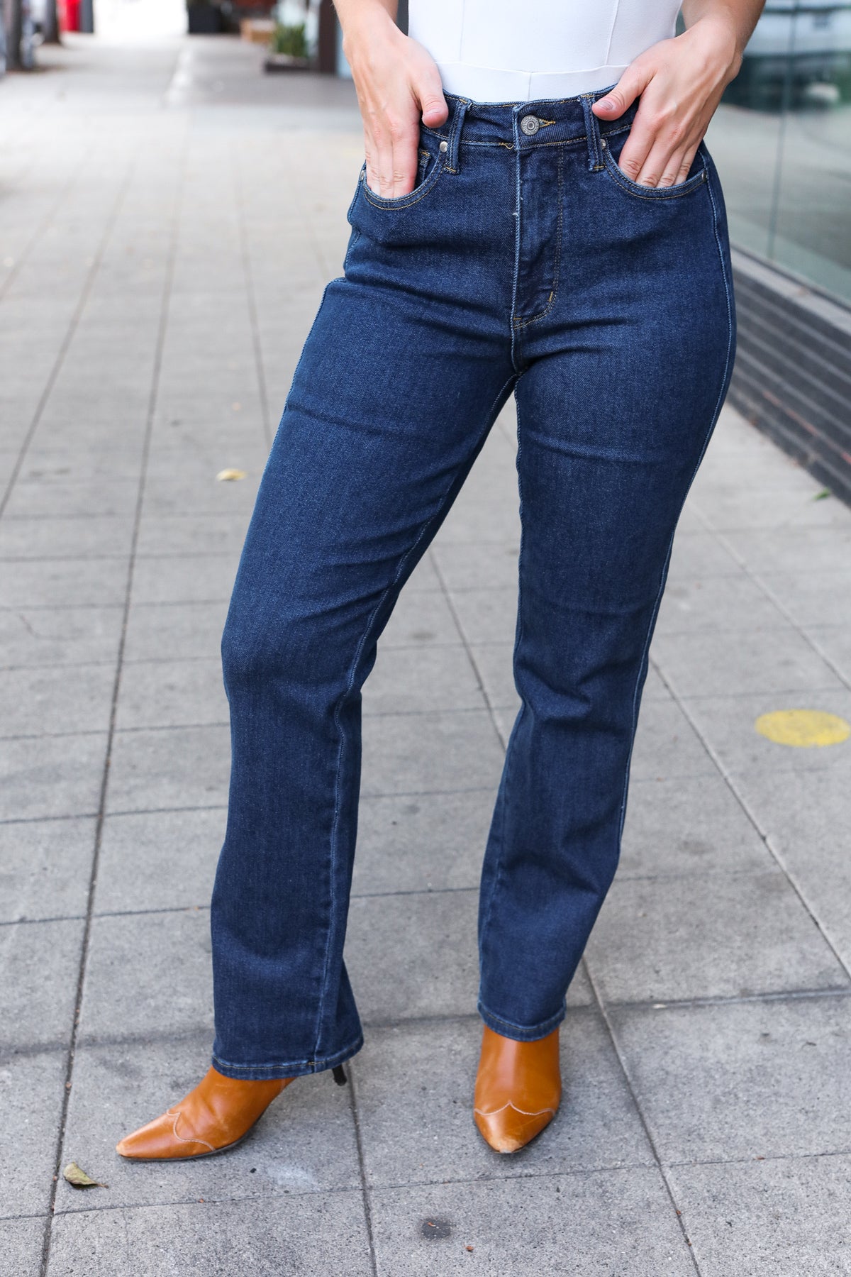 Judy Blue Tosha Straight Fit Jeans