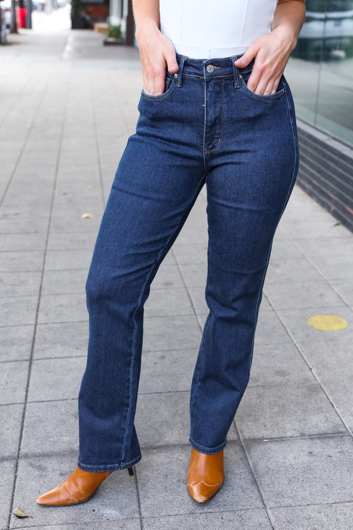 Judy Blue Tosha Straight Fit Jeans