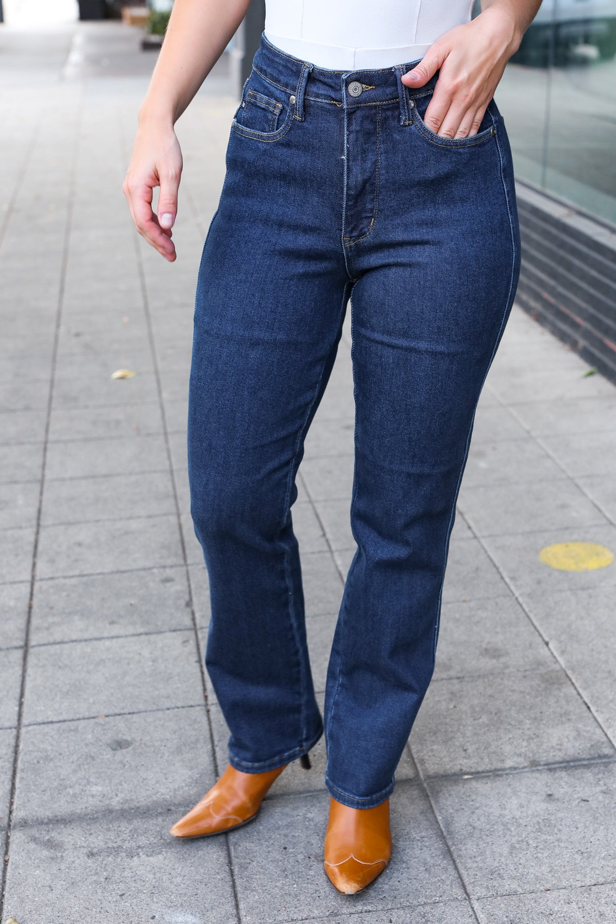 Judy Blue Tosha Straight Fit Jeans