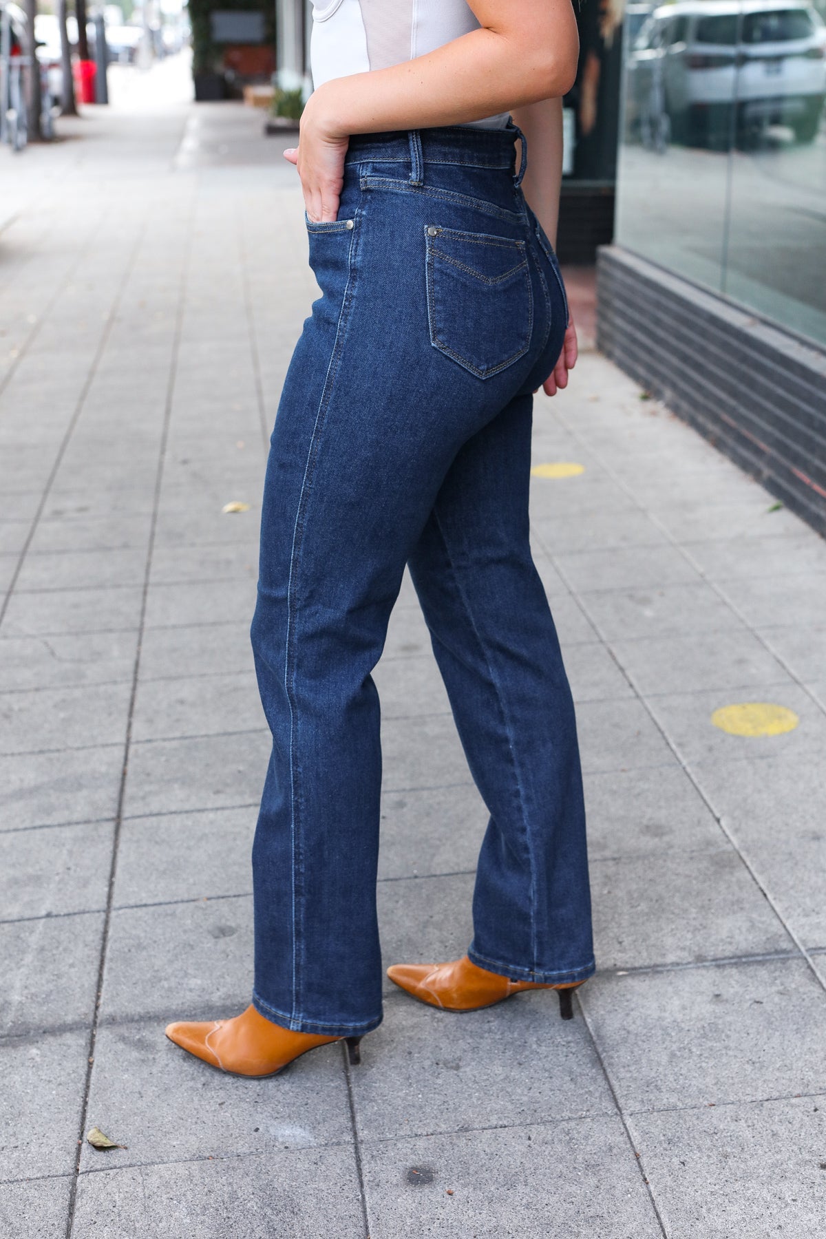 Judy Blue Tosha Straight Fit Jeans