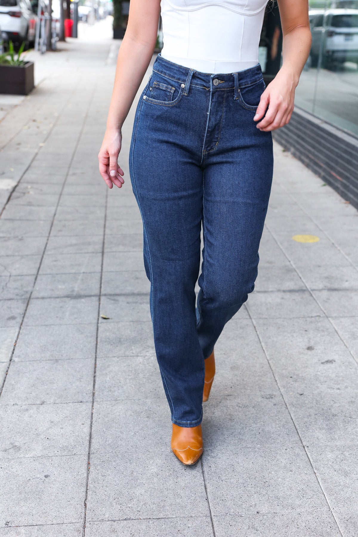 Judy Blue Tosha Straight Fit Jeans