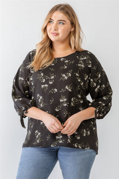 Demure Softness Blouse - Plus