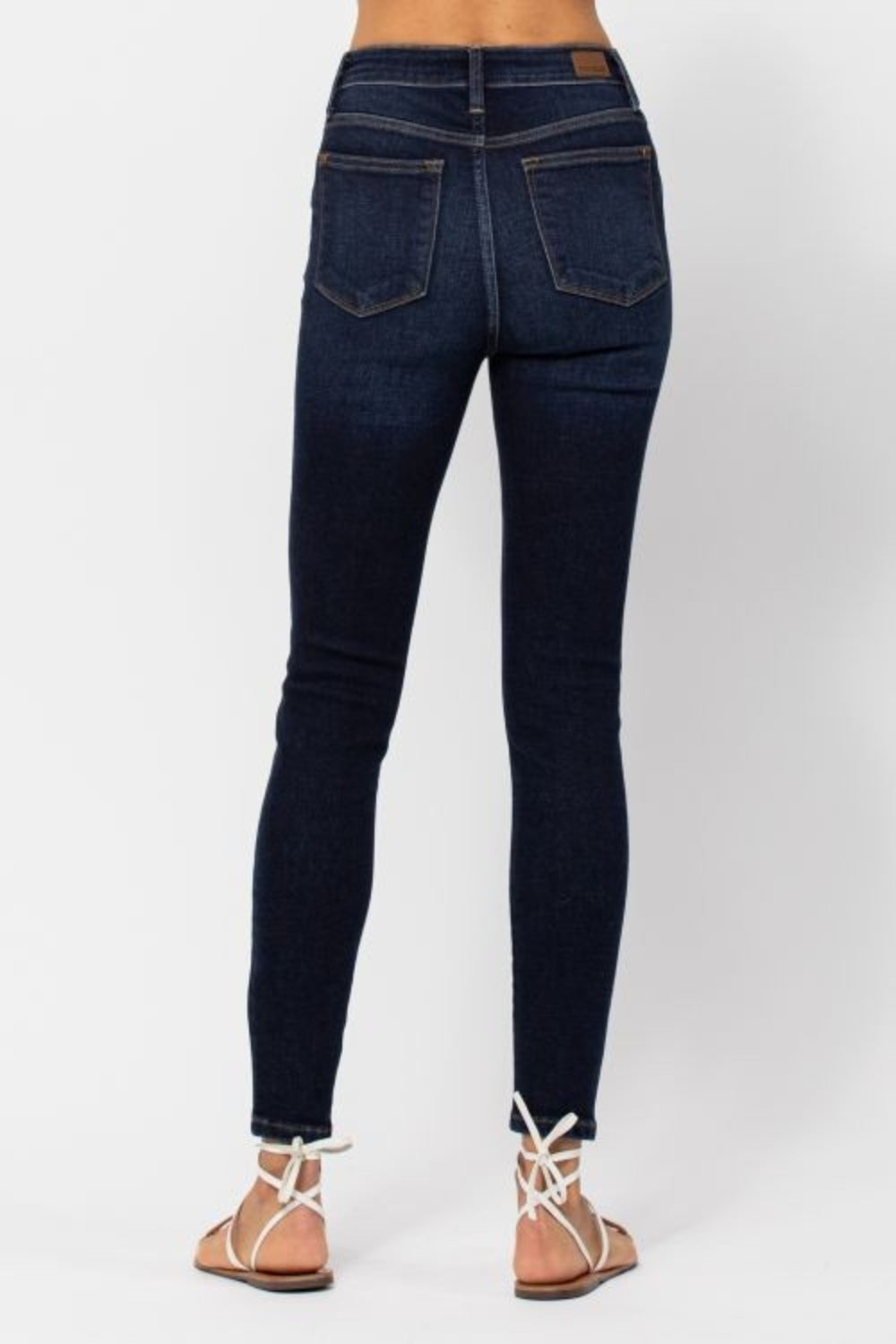 Judy Blue Stacia High Waist Hand sand Skinny Jeans