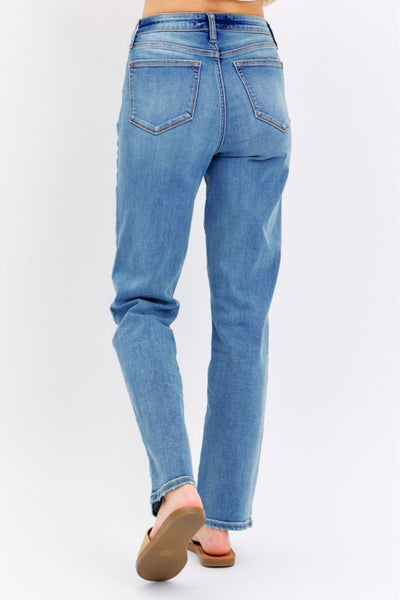 Judy Blue Nancy High Waist Straight Jeans