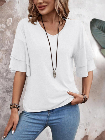 Western Soul Half Sleeve Blouse