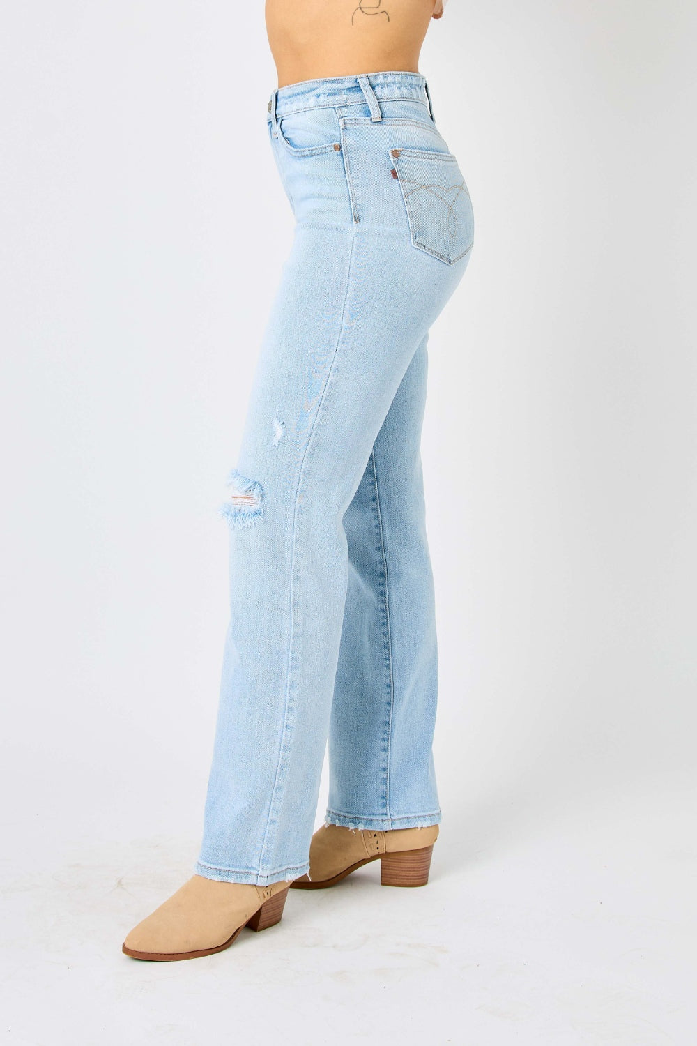 Judy Blue Shannon Straight Jeans