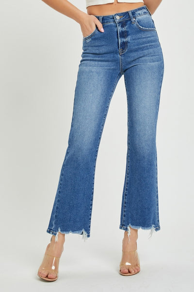 RISEN Cara High Rise Straight Jeans