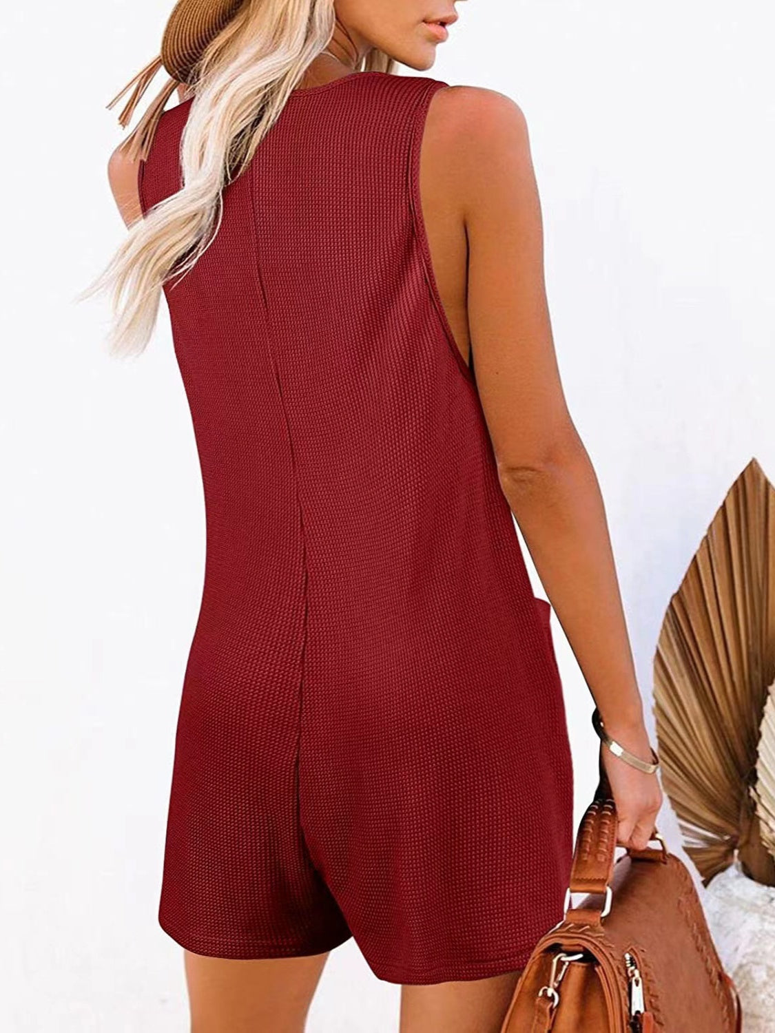 Beach Bum Romper with Pockets