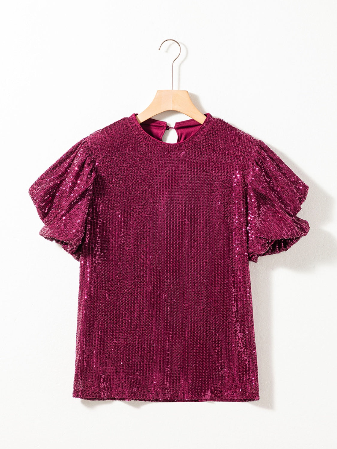 Get Your Attention Sequin Blouse