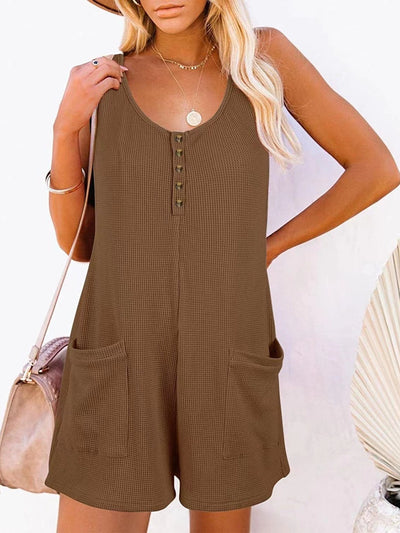 Beach Bum Romper with Pockets