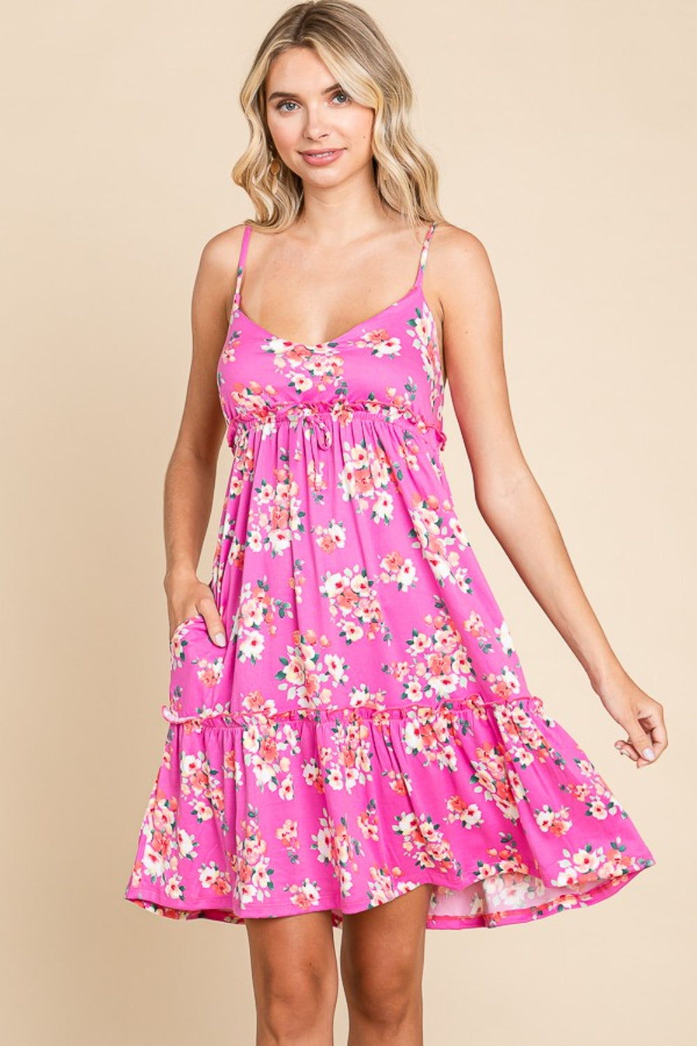 Bright Blooms Cami Dress