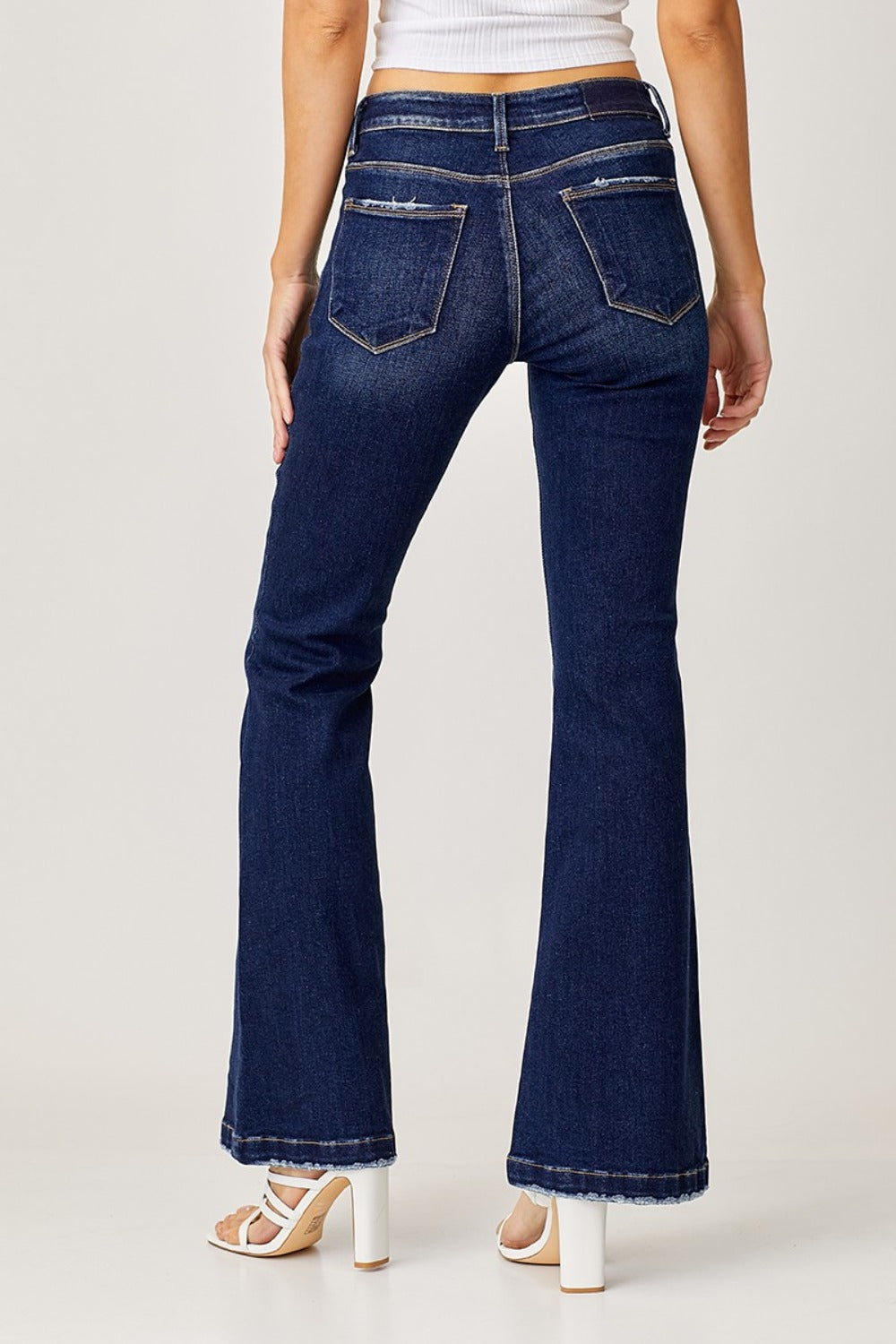 RISEN Noella Low Rise Flare Jeans