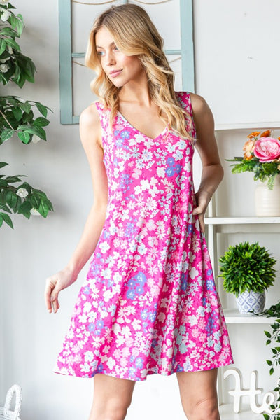 Spring Has Sprung Tank Dress with Pockets