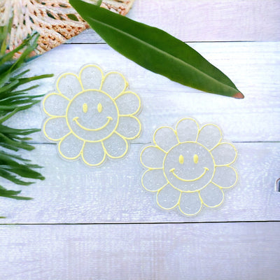 Yellow Smiley Vent Clips Freshies