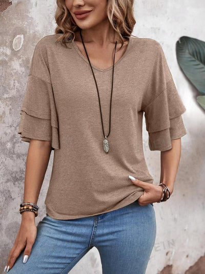 Western Soul Half Sleeve Blouse