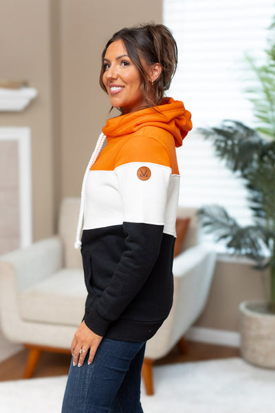 Lizzie Women's Hoodie | Cincinnati Orange, White, Black