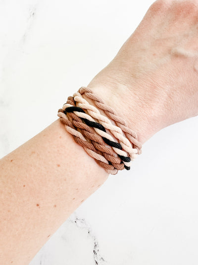 Hair Tie Bracelet Sets - Neutral Ropes | Hair Accessories