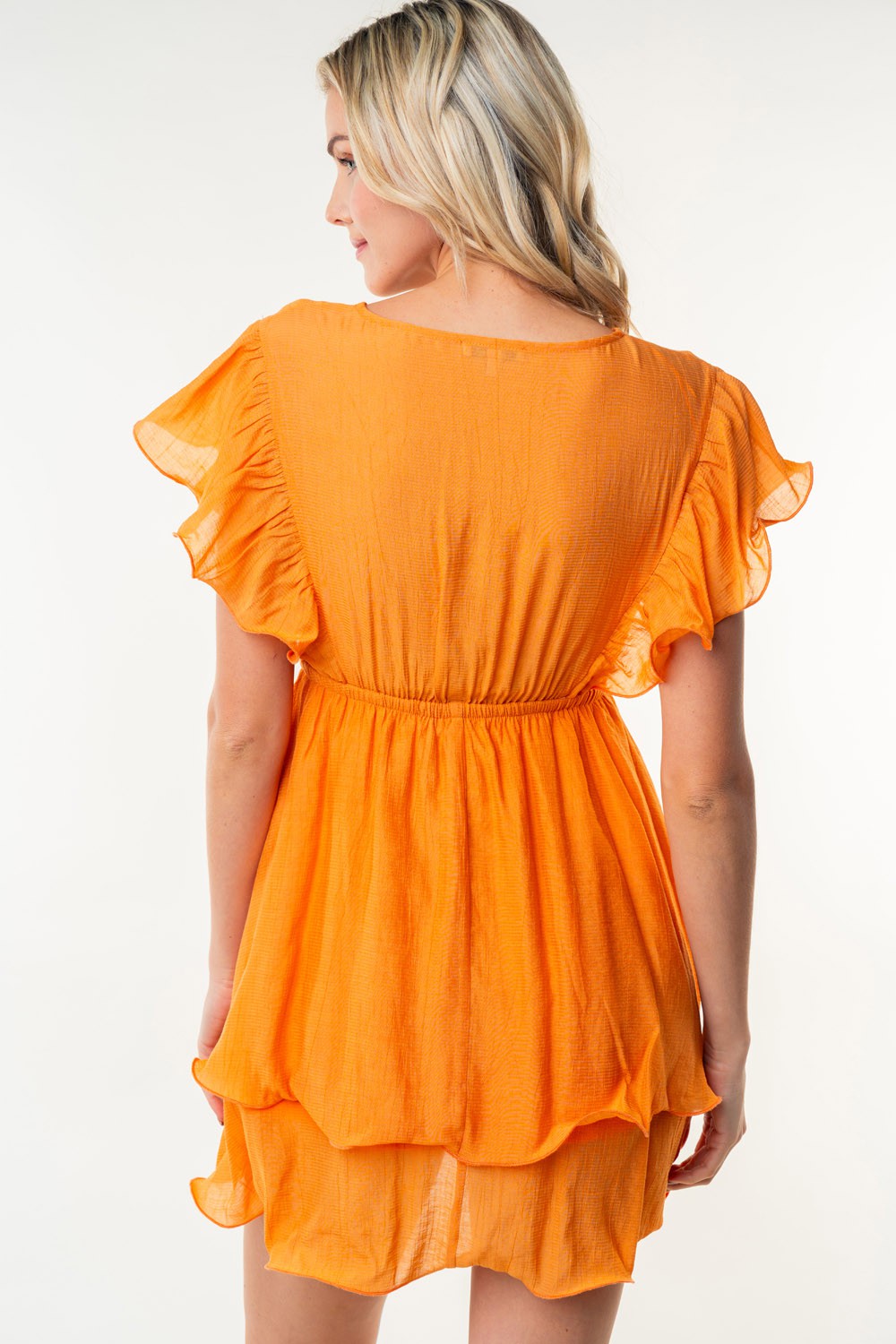 Dreaming of Apricot Layered Dress