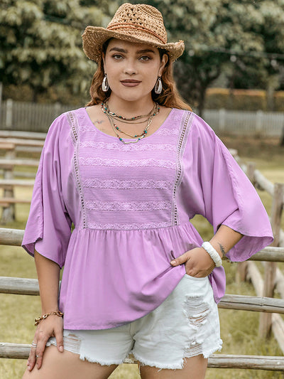 Lovely Lilac Blouse - Plus