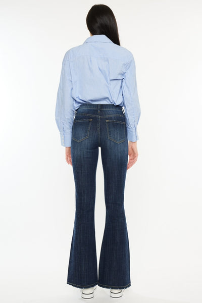 Kancan Korina Mid Rise Flare Jeans