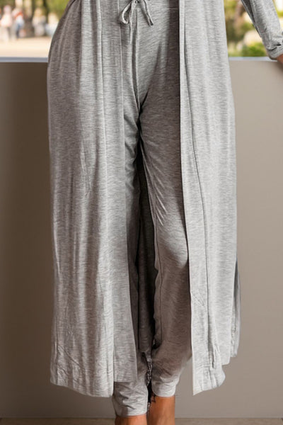 Feeling Relaxed Cardigan and Pants Lounge Set