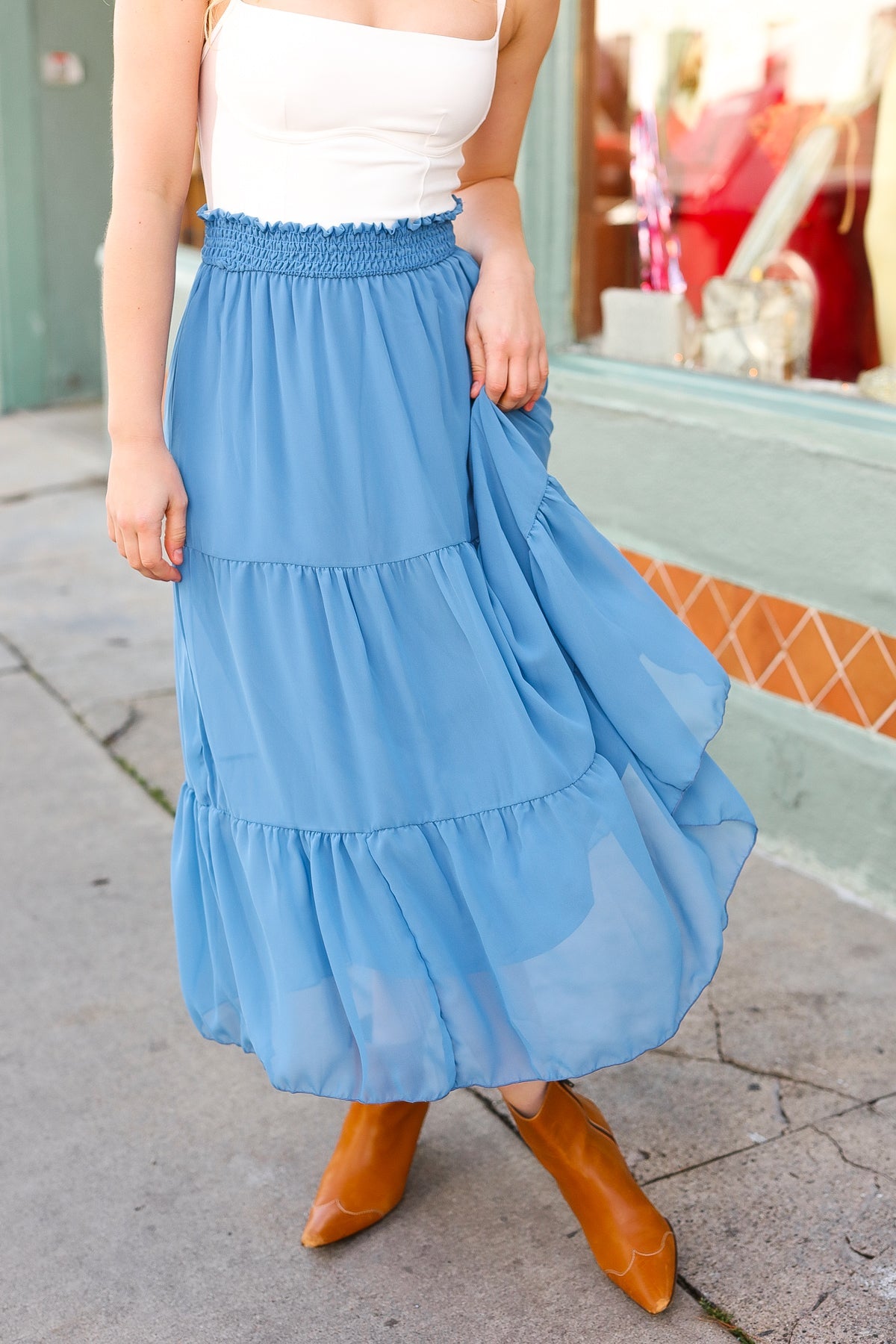 Look of Love Chiffon Skirt