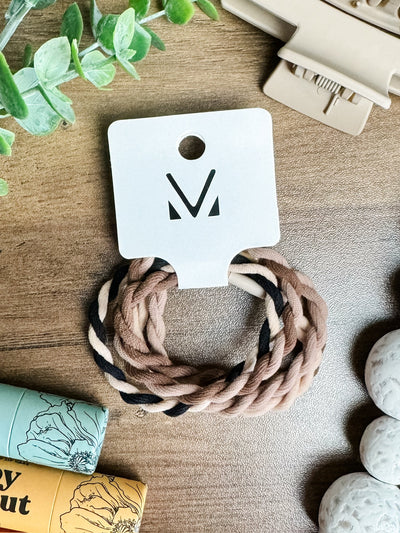 Hair Tie Bracelet Sets - Neutral Ropes | Hair Accessories