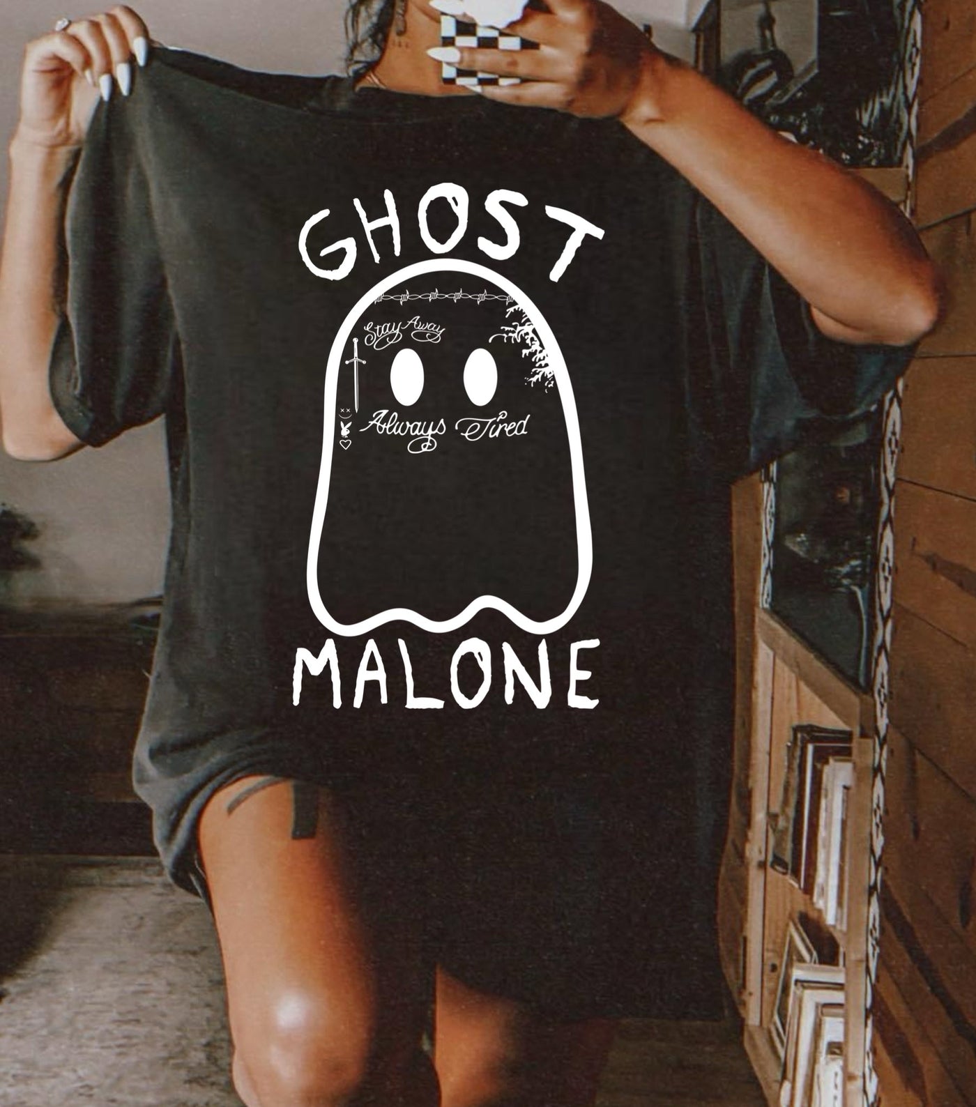 Comfort Colors Ghost Malone Graphic Top