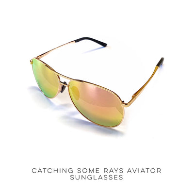Catching Some Rays Aviator Sunglasses