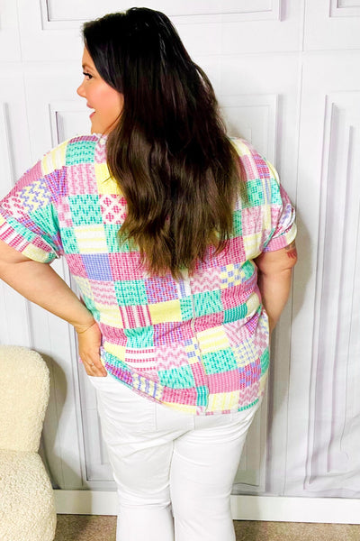 Easy Living Patchwork Top