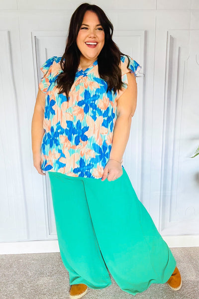 Just Dreaming Palazzo Pants in Emerald
