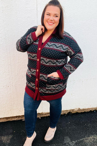 All Class Holiday Cardigan