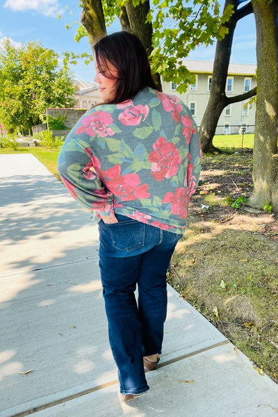 Everyday Floral Hacci Top