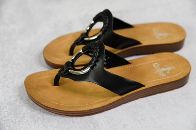 Corkys Ring my Bell Sandals in Black