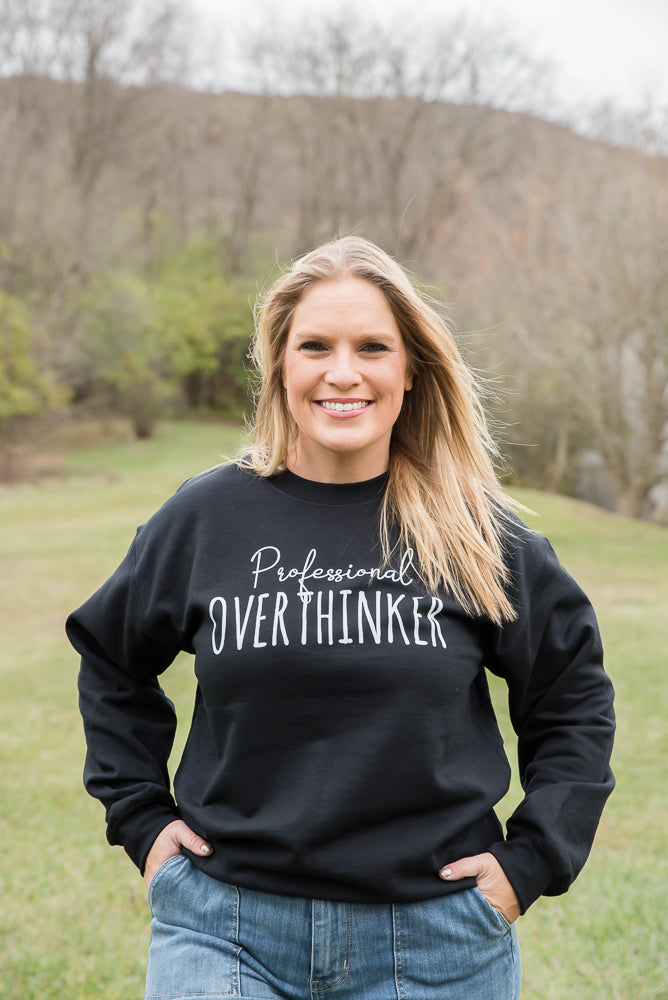 Professional Overthinker Crewneck Sweatshirt