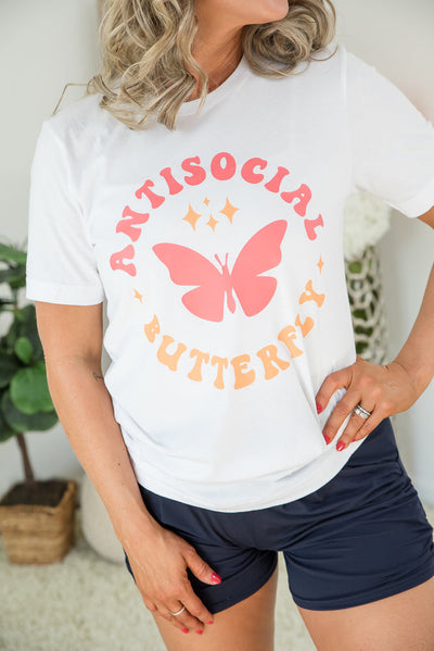 Antisocial Butterfly Tee