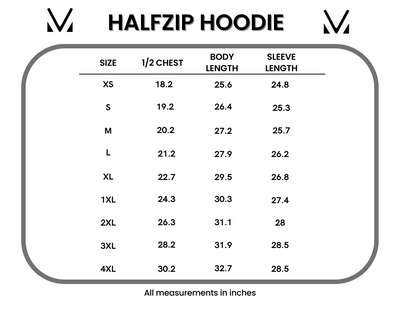 Classic Halfzip Hoodie - Evergreen and Charcoal