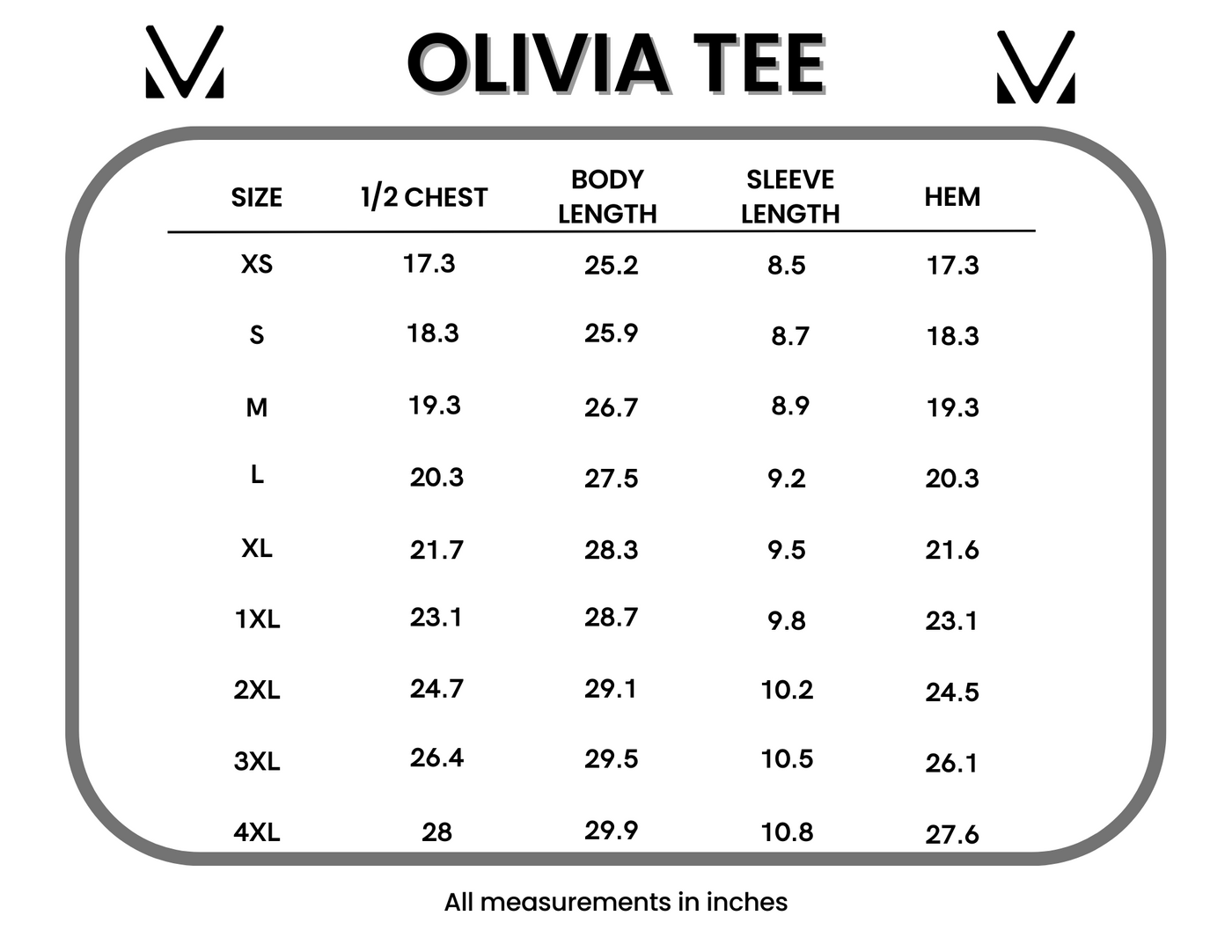 Olivia Tee - Stone Grey