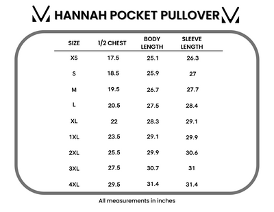 Hannah Pocket Pullover - Mustard