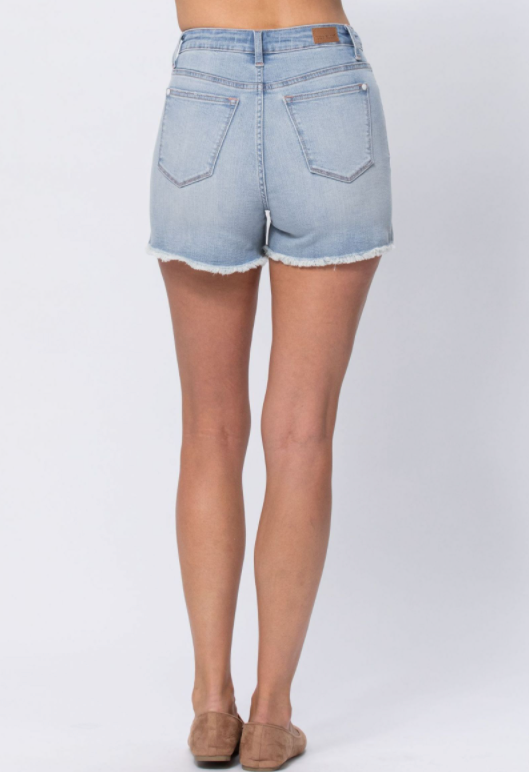 Thinkin' About You Braided Judy Blue Shorts