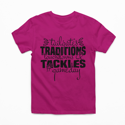 Tailgates Touchdowns Gameday Graphic Tee *4 colors*