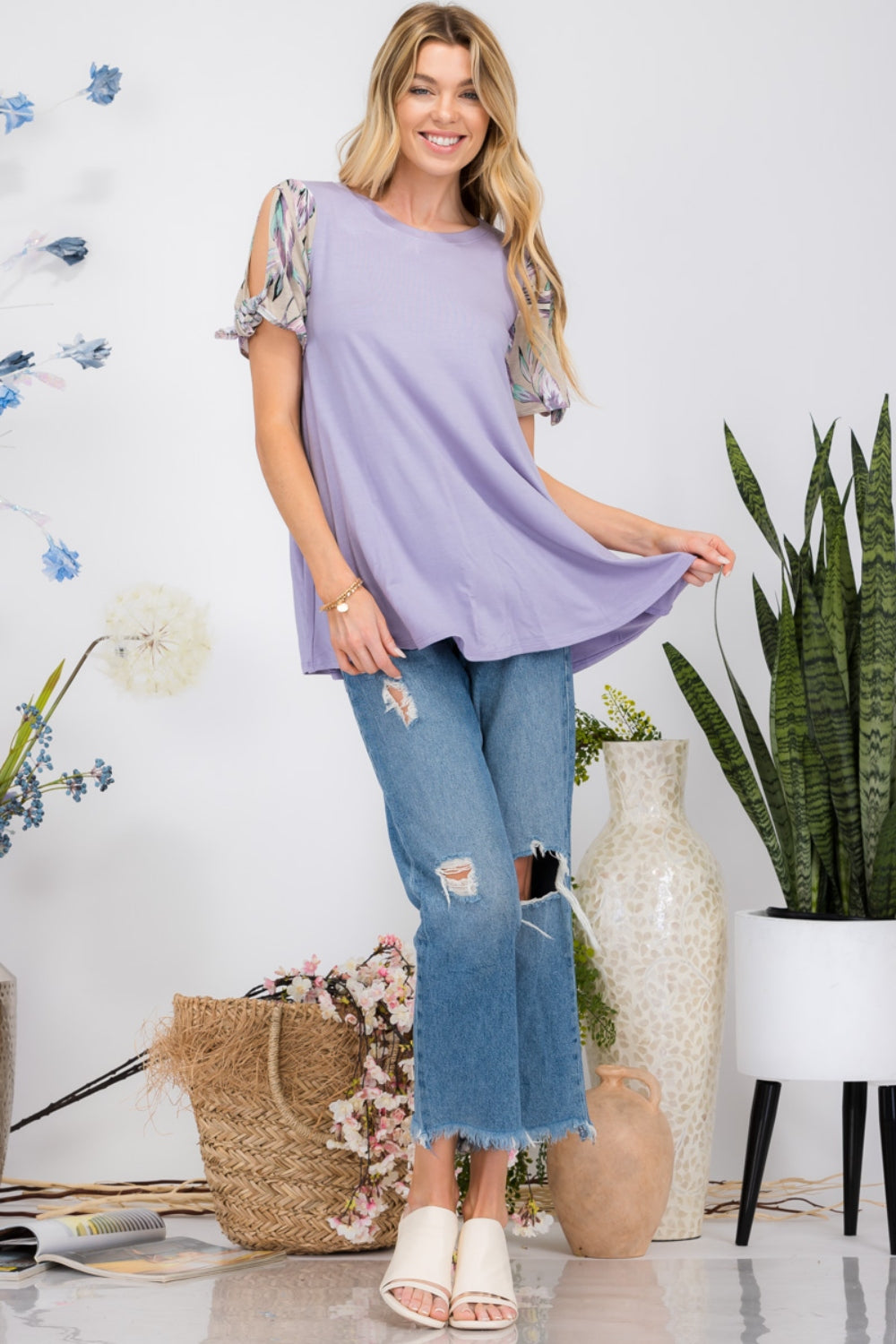 Lilac Bliss Blouse