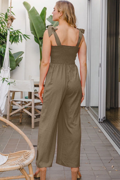 First Impressions Sleeveless Jumpsuit