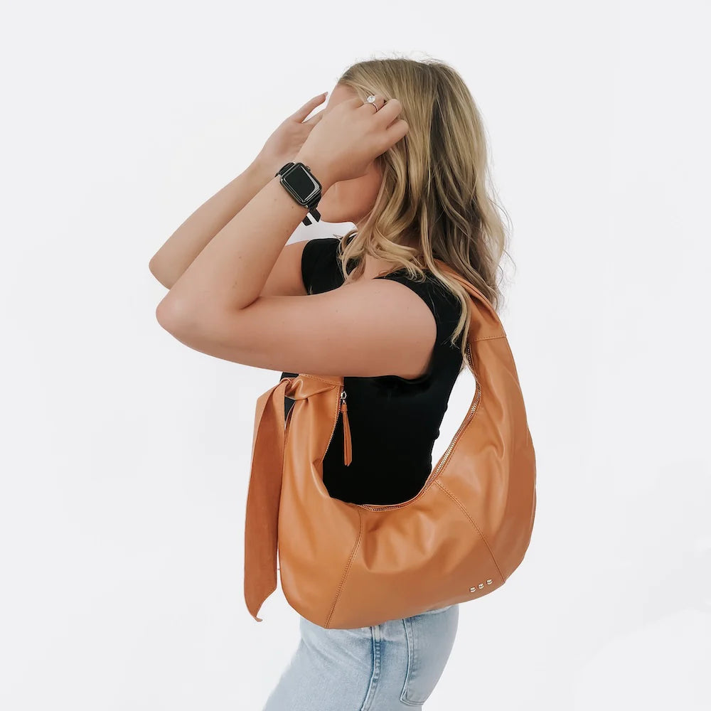 Beverly Bow Hobo Shoulder Bag